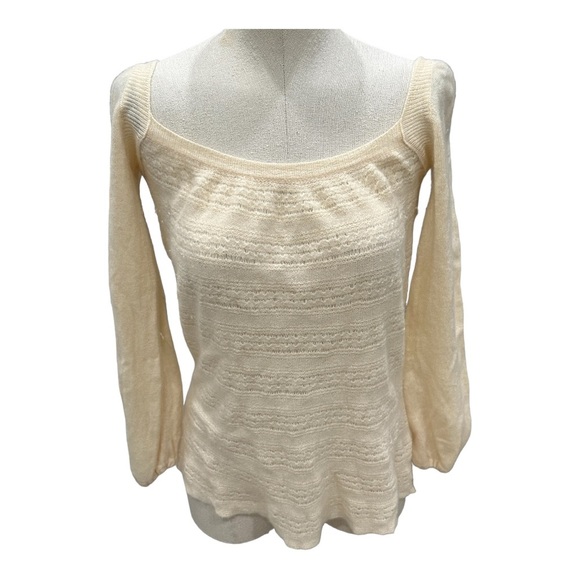 Dodo + Angelika Italy cream cashmere sweater M - Picture 1 of 8